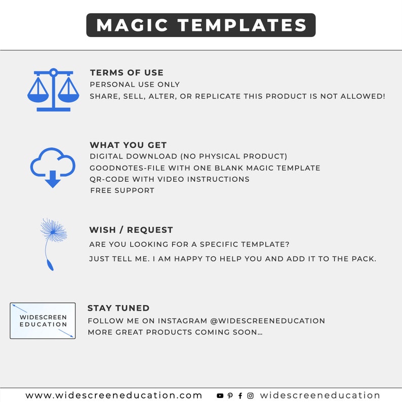 Goodnotes Templates US Letter Paper Grid Graph Squared Etsy