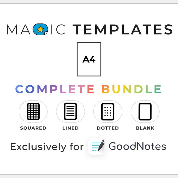 Goodnotes Template Etsy