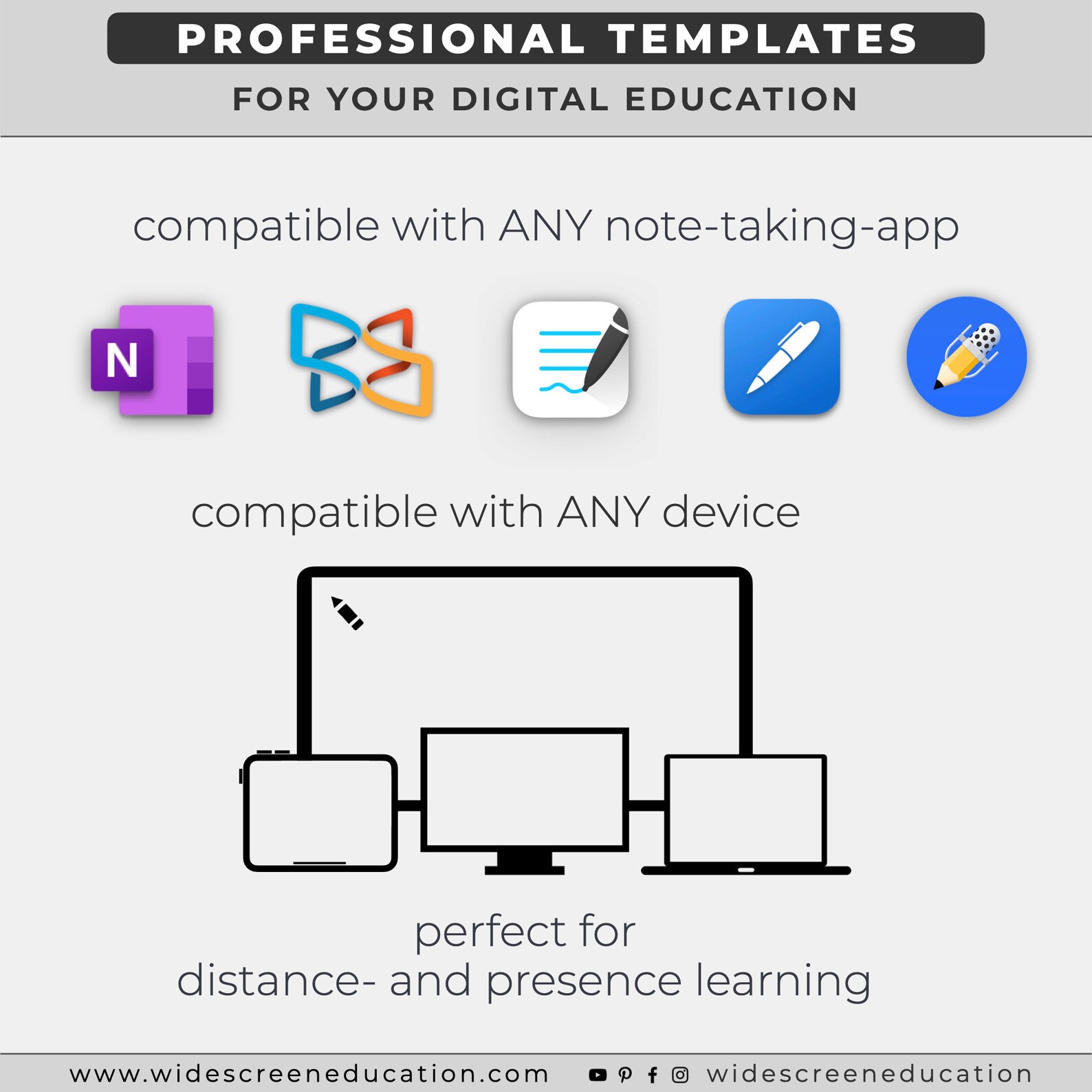 Goodnotes presentation mode teams image