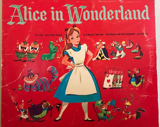 Walt Disneys Alice in Wonderland. Camarata Chorus and Etsy