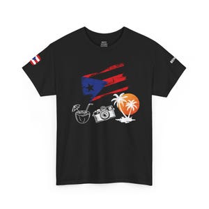 Por La Mañana Café Por La Tarde Ron Tee | Puerto Rico 2025 Concert Shirt | Latin Trap Inspired Unisex T-Shirt | Benito
