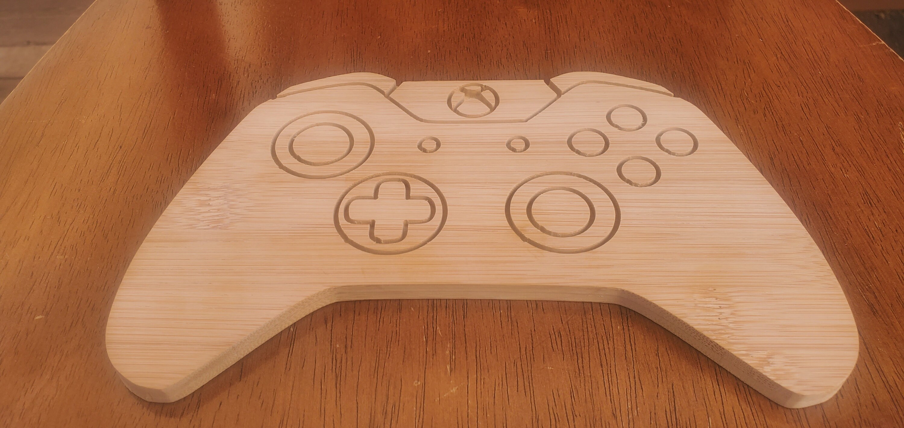 Controller Wall Art, Wood, Engraved - Etsy