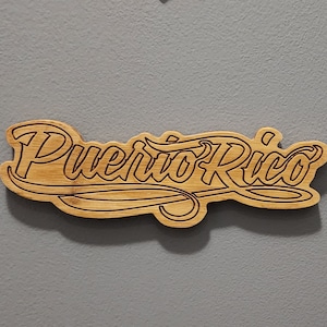 Puerto Rican bamboo magnets