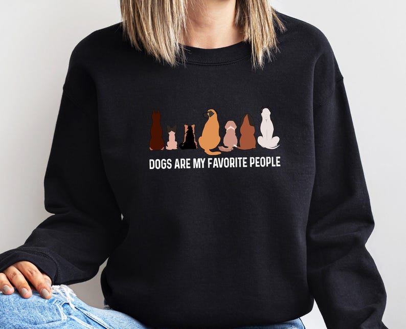 Funny Dog Sweatshirt, Dog Lover Sweatshirt, Dog Mum Gift, Dog Mum Sweatshirt, Dog Dad Gift, Dog Dad Sweatshirt, Dog Owner Gift, Dog Sweater image 3