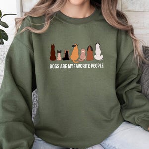 Funny Dog Sweatshirt, Dog Lover Sweatshirt, Dog Mum Gift, Dog Mum Sweatshirt, Dog Dad Gift, Dog Dad Sweatshirt, Dog Owner Gift, Dog Sweater image 6