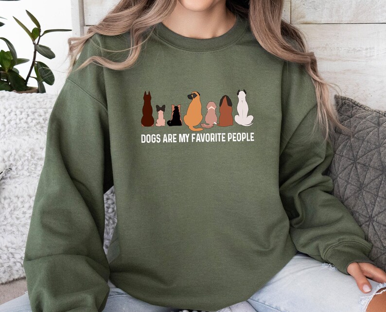 Funny Dog Sweatshirt, Dog Lover Sweatshirt, Dog Mum Gift, Dog Mum Sweatshirt, Dog Dad Gift, Dog Dad Sweatshirt, Dog Owner Gift, Dog Sweater image 6