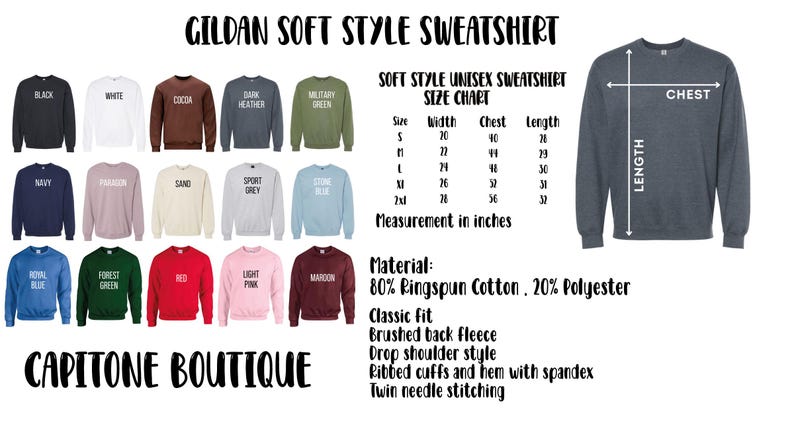 a picture of a long sleeve shirt sizes chart