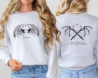 Velaris Merch Sweatshirt, Cassian Acotar, Cassian And Feyre, Mystical Sweatshirt, Crescent City Sweater, Book Lover Gifts, Sarah J Maas