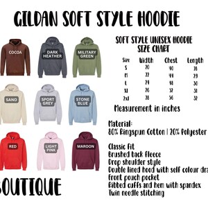 a diagram of the hoodie sizes for men and women