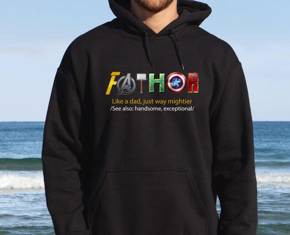 Fathers Day Hoodie, Fathor Hoodie, Funny Dad Hoodie, Father Hoodie, Avengers Dad Top, Father's Day Gift, Daddy Birthday Gift, New Dad Gift