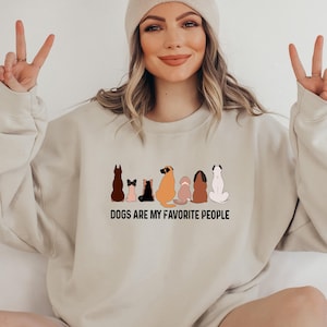 Funny Dog Sweatshirt, Dog Lover Sweatshirt, Dog Mum Gift, Dog Mum Sweatshirt, Dog Dad Gift, Dog Dad Sweatshirt, Dog Owner Gift, Dog Sweater image 1