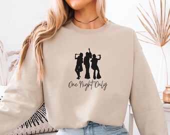 Music Band Sweatshirt, Donna and The Dynamos, Dancing Queen Sweater, One Night Only, Music Lover Gift, Mamma Mia Sweatshirt, Music Crewneck