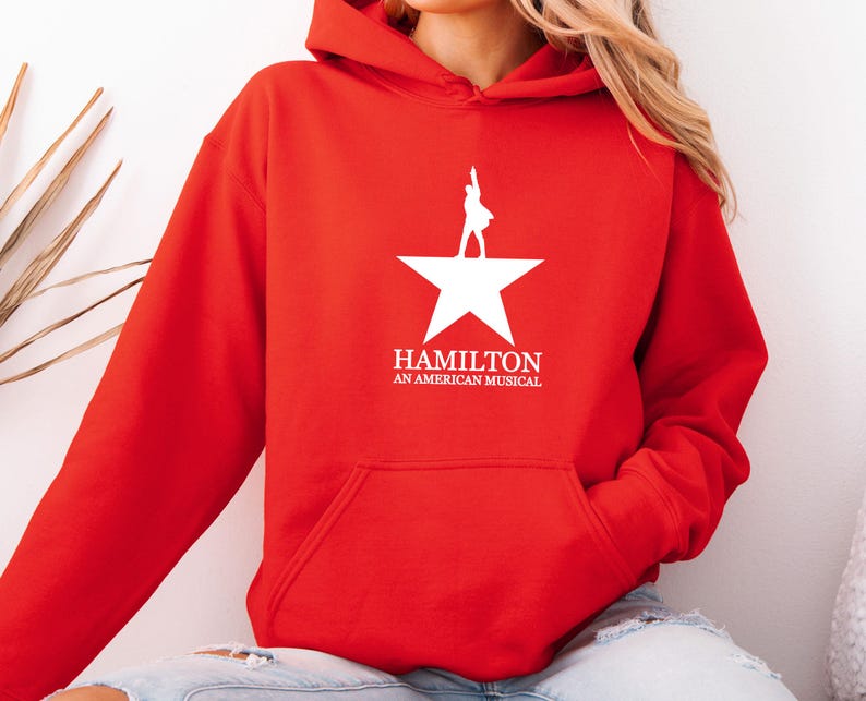 Hamilton Hoodie, Hamilton Musical Hoodie, Hamilton Merch, Hamilton Gifts, Hamilton Jumper, Musical Theatre Gifts, Alexander Hamilton Top image 6