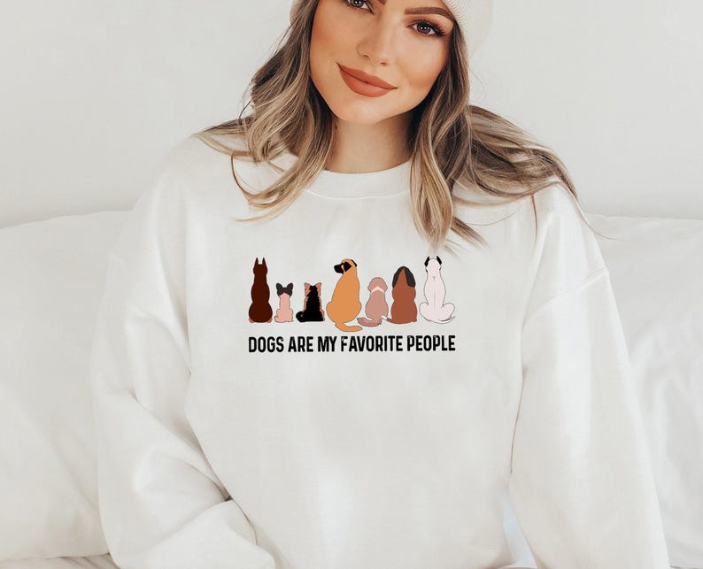 Funny Dog Sweatshirt, Dog Lover Sweatshirt, Dog Mum Gift, Dog Mum Sweatshirt, Dog Dad Gift, Dog Dad Sweatshirt, Dog Owner Gift, Dog Sweater image 2