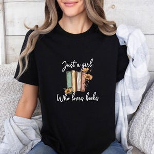 Books T-shirt, Bookish Tshirt, Book Lover Gift, Bookish Gift, Gift For Book Lover, Book Lover Tshirt, Cute Book Gifts, Funny Book T-shirt image 4