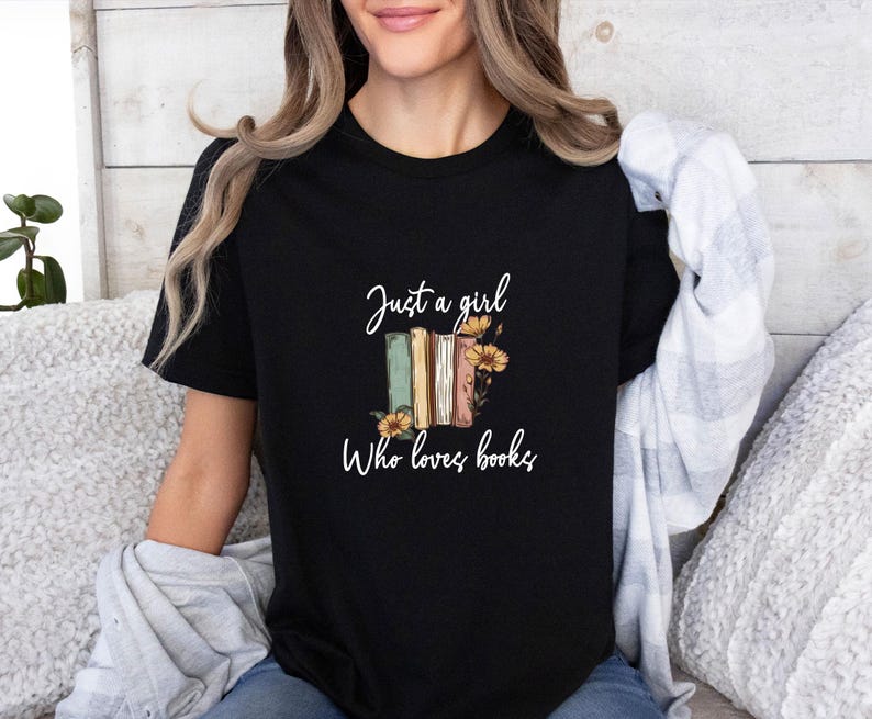 Books T-shirt, Bookish Tshirt, Book Lover Gift, Bookish Gift, Gift For Book Lover, Book Lover Tshirt, Cute Book Gifts, Funny Book T-shirt image 4