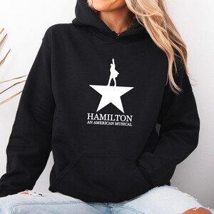 Hamilton Hoodie, Hamilton Musical Hoodie, Hamilton Merch, Hamilton Gifts, Hamilton Jumper, Musical Theatre Gifts, Alexander Hamilton Top image 4