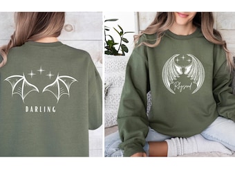 Acotar Sweatshirt, Rhysand Stars And Feyre, Velaris Sweatshirt, Mystical Sweatshirt, Bookish Gifts, Starlight Acotar, Book Lover Sweater