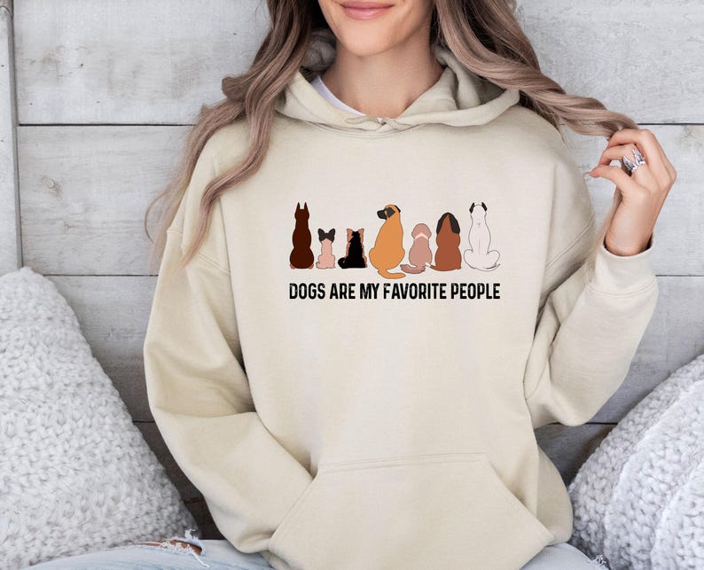 Hoodie für Hundeliebhaber, Hunde-Hoodie, Hoodie für Hundemama, Geschenk für Hundemama, Hoodie für Hundepapa, Geschenk für Hundepapa, Geschenk für Hundebesitzer, Pullover für Hundeliebhaber, Hoodie für Hundebesitzer Bild 1