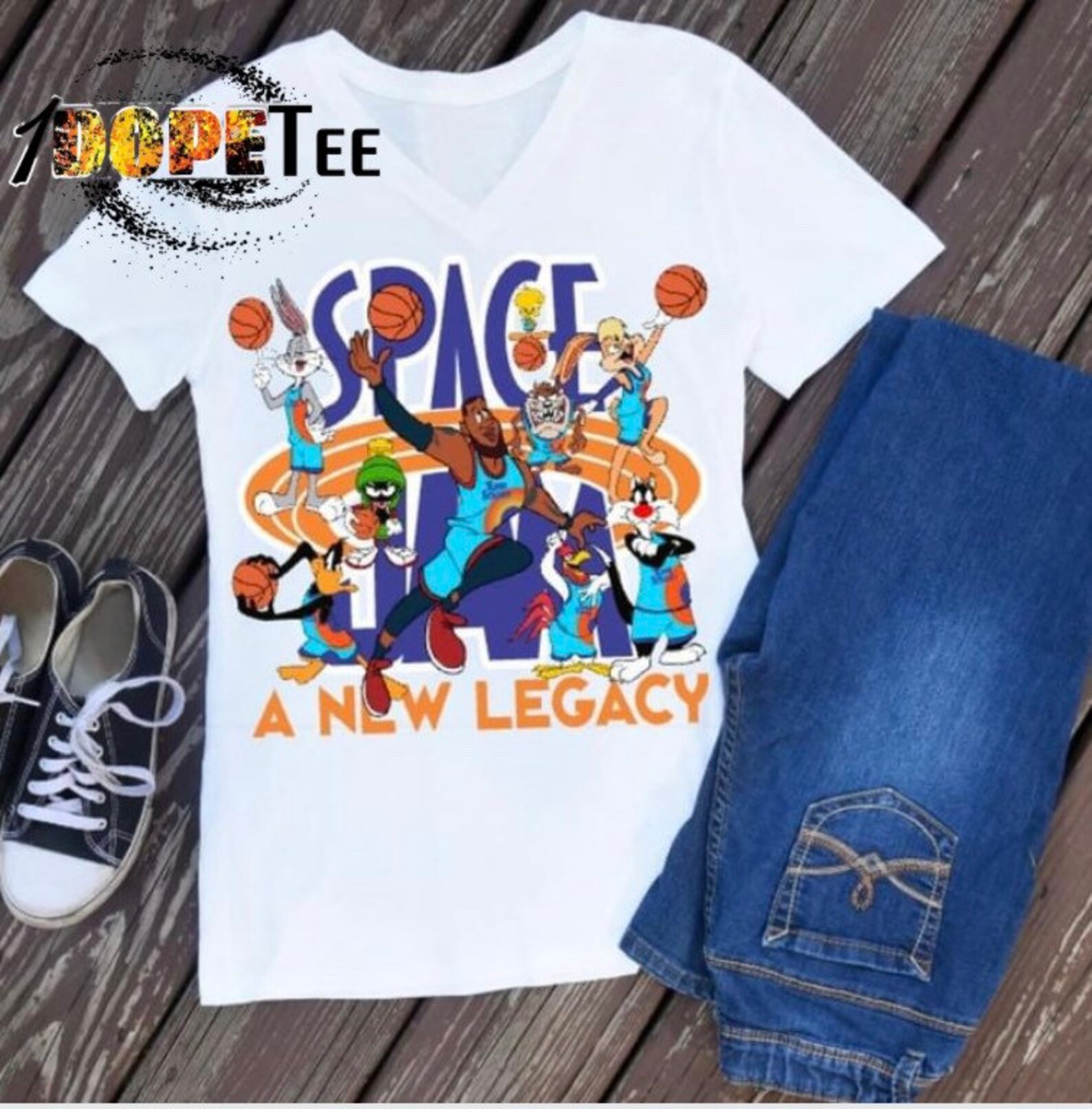 5t space jam shirt