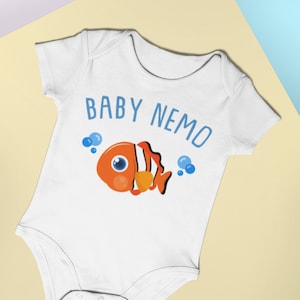 Baby Nemo Onesie® - Grappige Baby Bodysuits - Cartoon Baby Onesie®