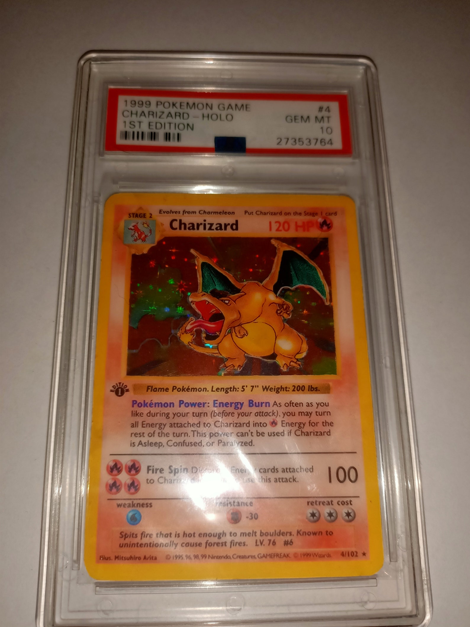Replica 1st Edition 1999 PSA 10 Charizard Etsy replica-1st-edition-1999-psa-10-charizard-etsy