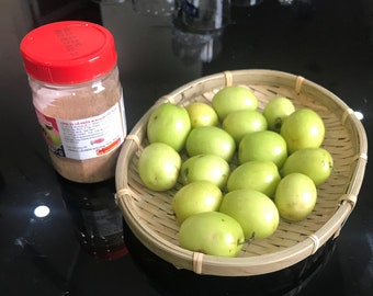 Handmade Bamboo Tray, Fruit Tray, Vietnamese Bamboo Tray, Vietnamese Handmade Basket, Flat Winnowing Basket Bamboo