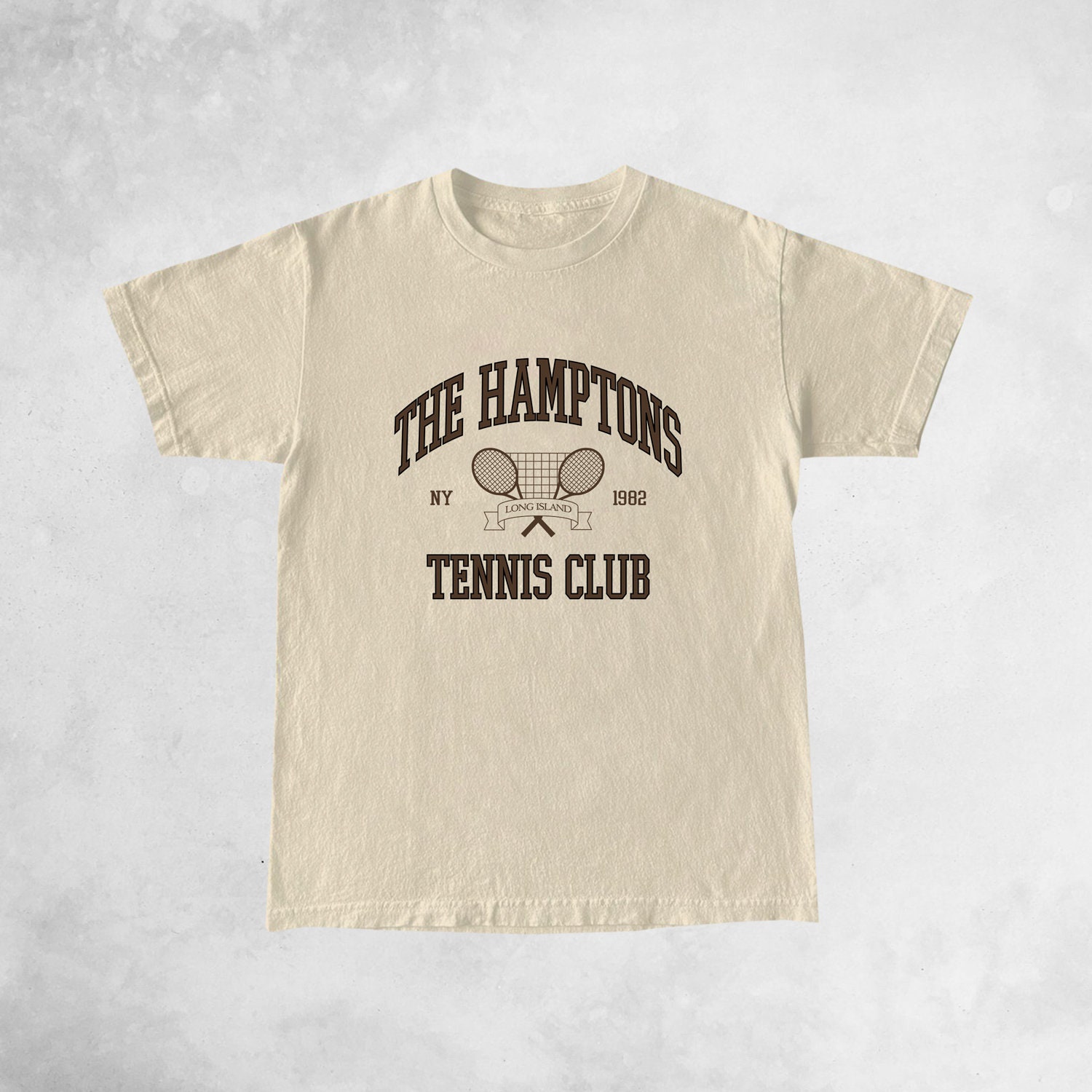 The Hamptons Tennis Club T Shirt Retro Tennis Club T Shirt Etsy
