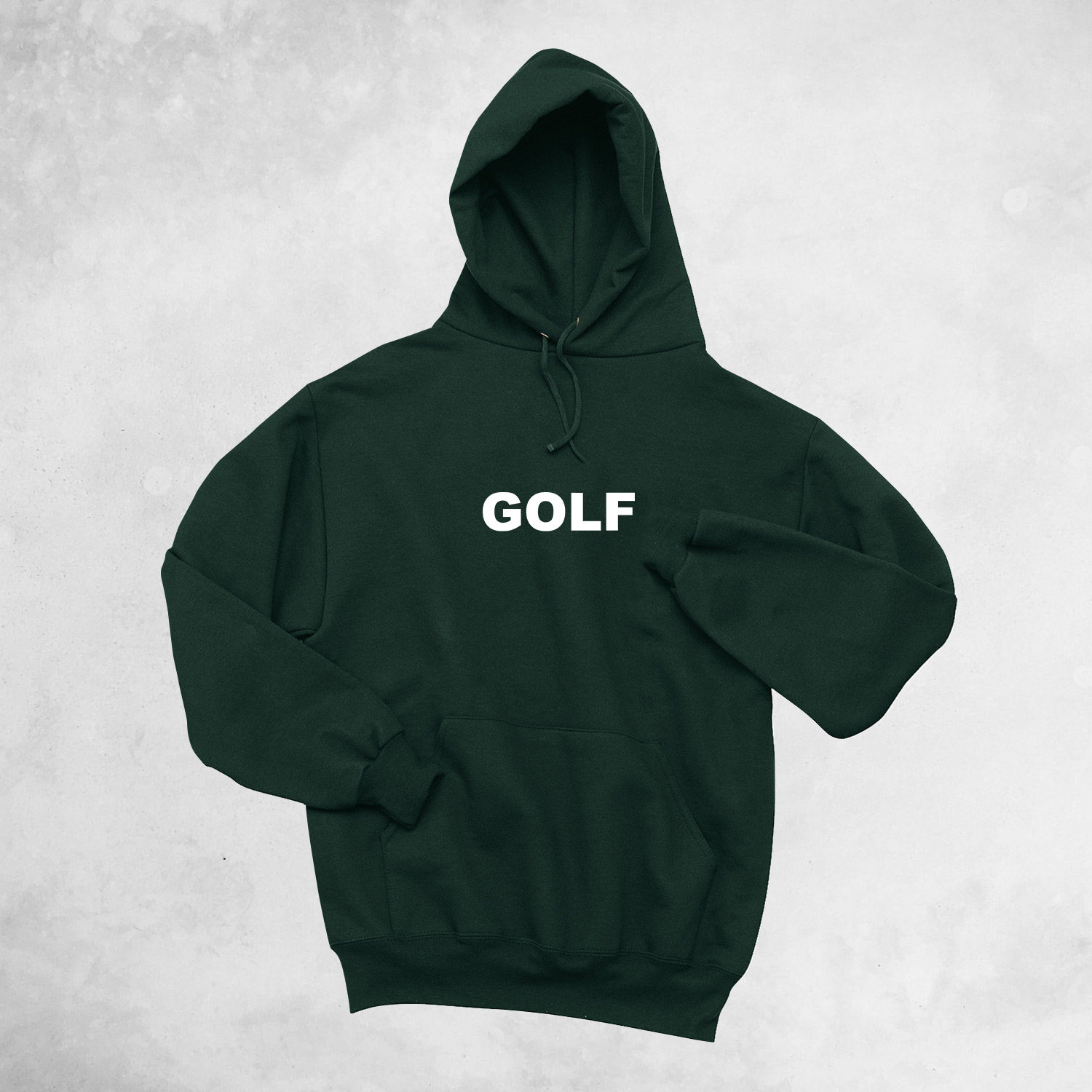 Brown Golf Hoodie Golf Inspired Hoodie College Hoodie Etsy