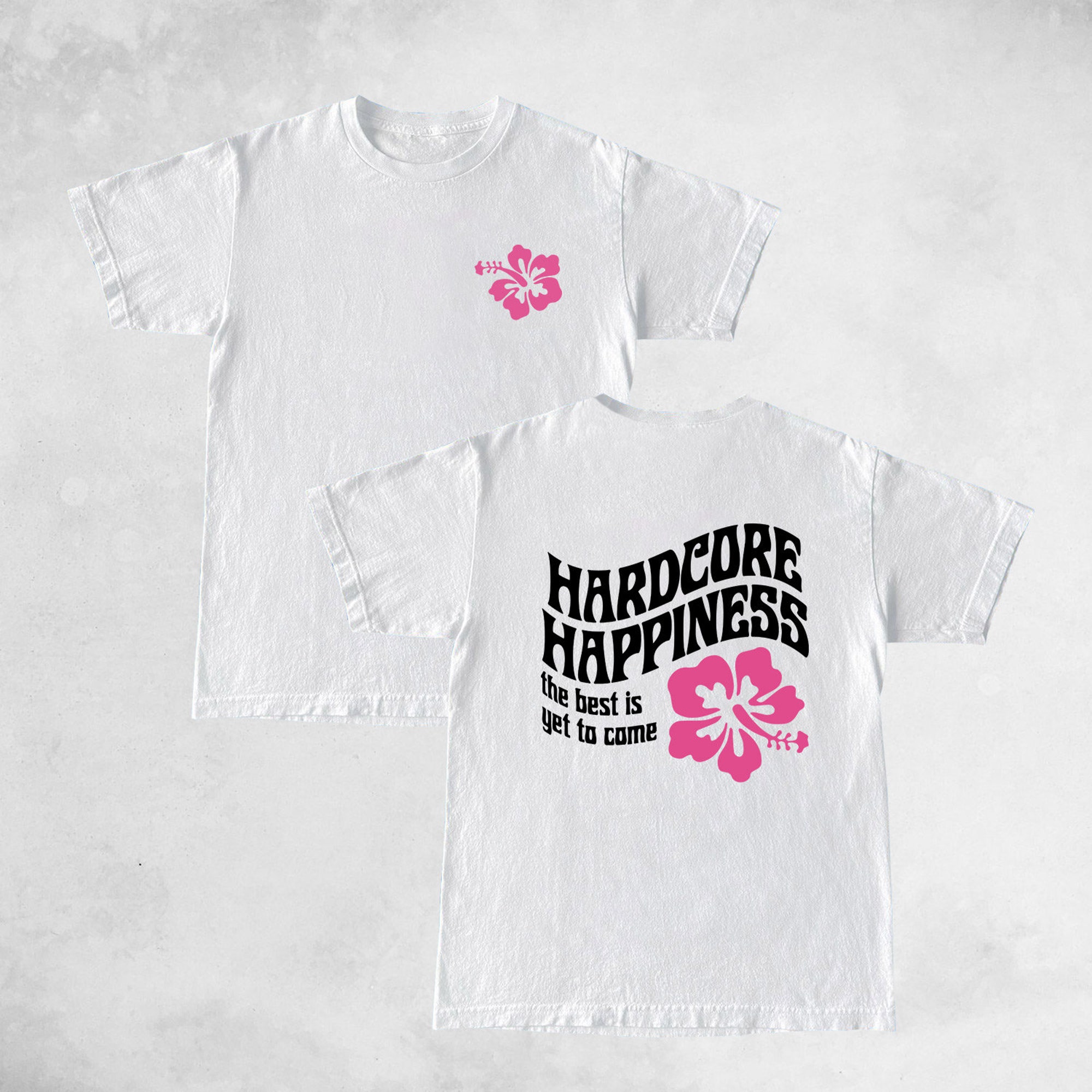 Hardcore Happiness T Shirt, Aesthetic T Shirt