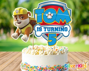 Paw Patrol Topper Etsy