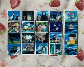 studio ghibli photobooth strips