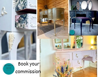 COMMISSION DEPOSIT |Bespoke furniture | vintage furniture