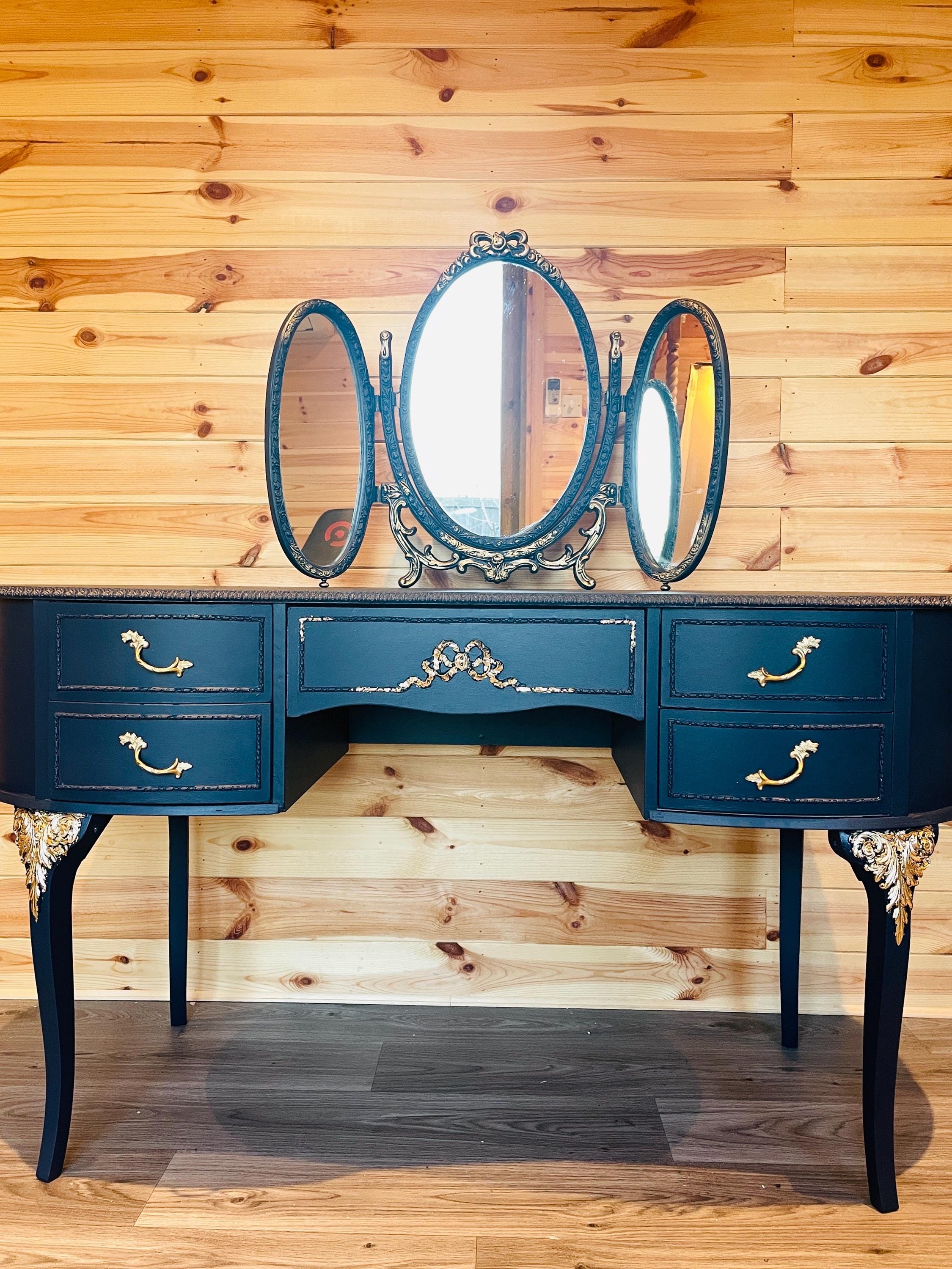 slim fit dress slacks Console, dressing table, buy wooden desk in navy blue