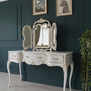 white and grey dressing table IKEA BRIMNES dressing table, gray, 27 1/2x16 1/2