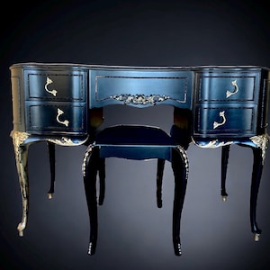 French  Style dressing table | Olympus dressing table | Louis style | Bespoke furniture | Vintage vanity | Ornate bespoke vanity| Custom