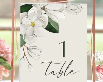 25 Ready-made Table Numbers, Printable Wedding Table Numbers Template, Table Numbers Wedding, Table Numbers Wedding Template Printable