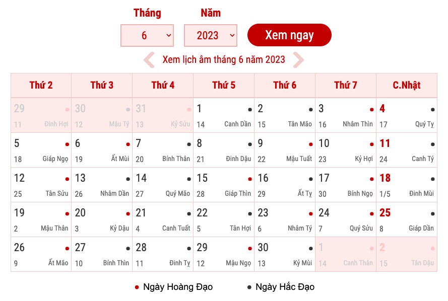 Lunar Calendar Vietnamese 2023 Âm Lịch Lunar Vietnamese - Etsy