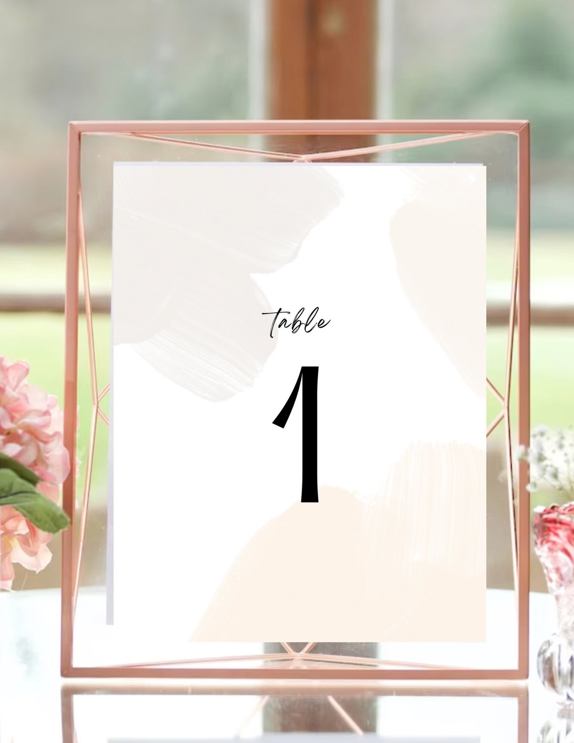 25 Ready-made Table Numbers, Printable Wedding Table Numbers Template ...