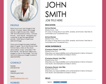 Resume Template Word, Resume Templete, Resume Template Simple, Editable in Word, CV Template, Creative Resume, Professional Template Word, 1