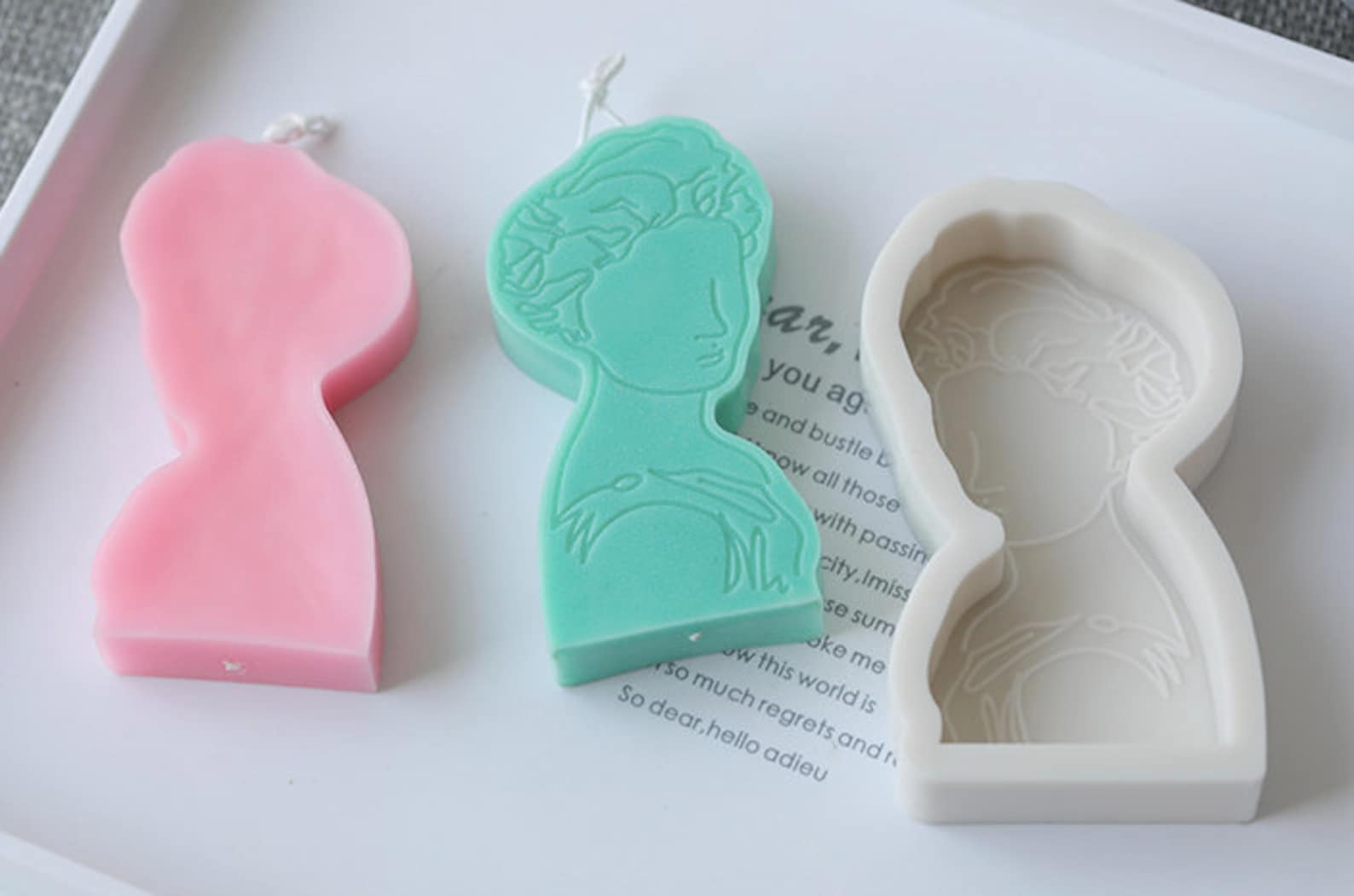 Candle mold custom candle making kit candle jar candlestick Etsy