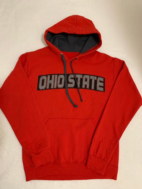 Ohio State Red Hoodie Restyled | Etsy