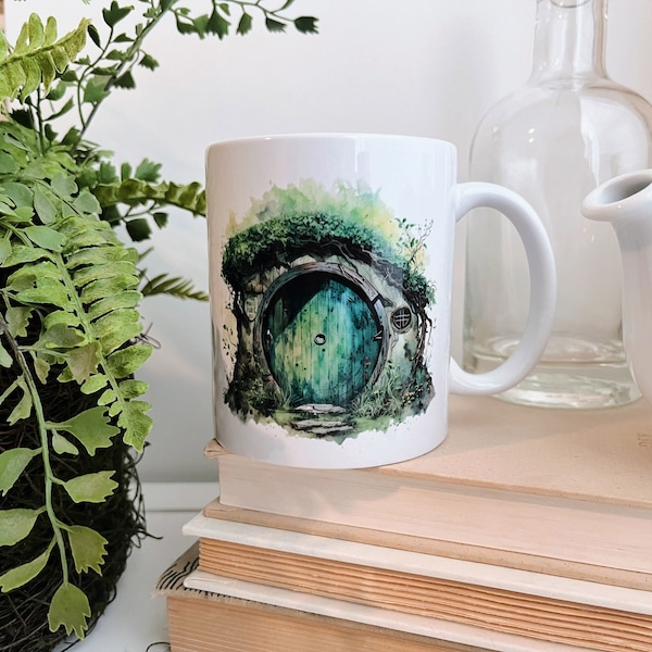 Shire Doors, Middle-Earth Themed Mug, 3 Unique Designs Inspired by The Hobbit and Lord of the Rings
