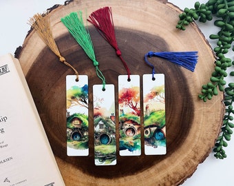 Homes of the Shire, Middle-Earth Themed Bookmark Set