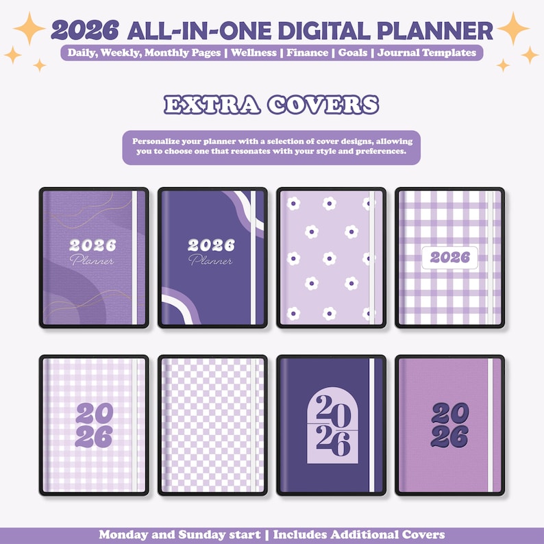 Digital Planner 2026, Dated Digital Planner, Goodnotes Notability,daily ...