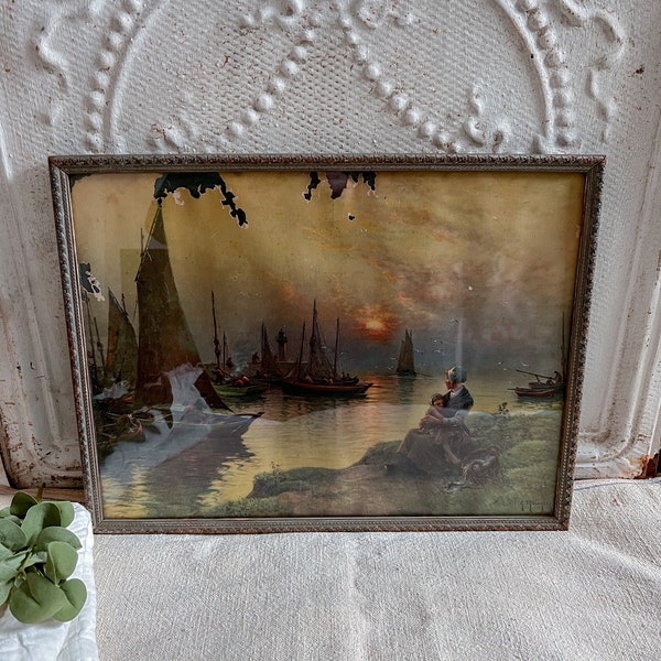 Antique Looking Wall Art - Etsy