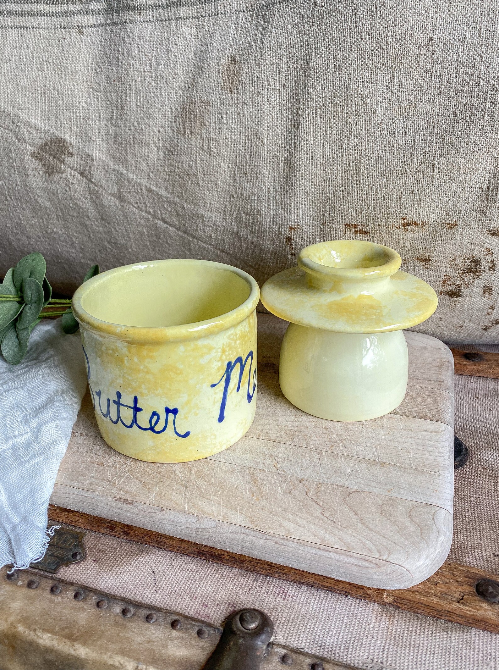 Vintage Butter Me Up Butter Dish / vintage decor / kitchen Etsy