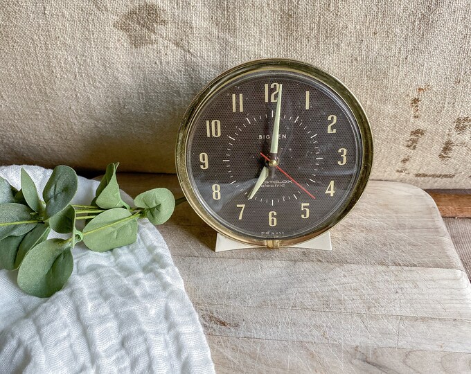 Vintage Big Ben Clock / Vintage Decor / Farmhouse Decor / Antique Decor / Rustic Decor / Clocks