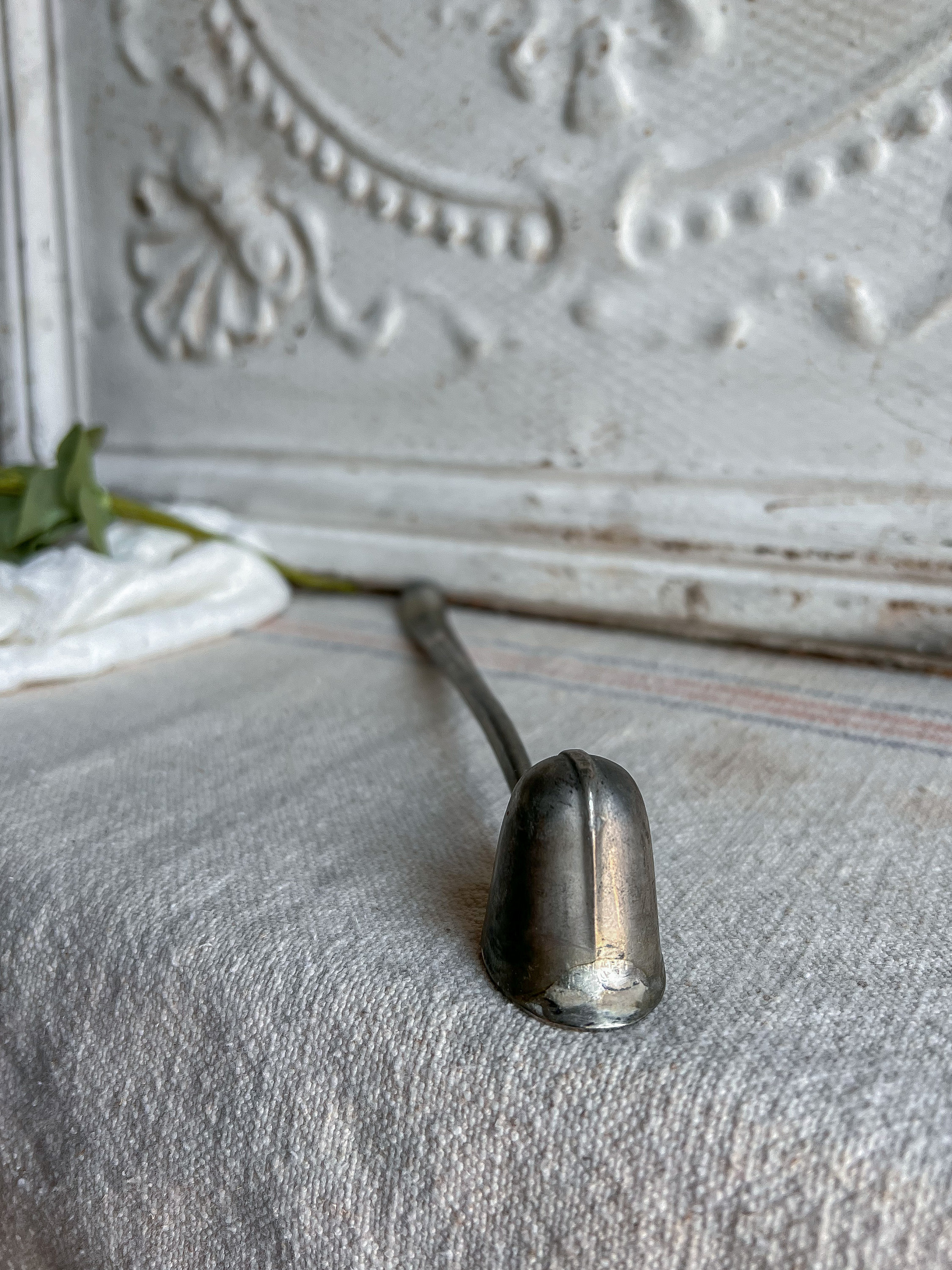 Vintage Pewter Candle Snuffer / Vintage Decor / Tabletop Decor Etsy