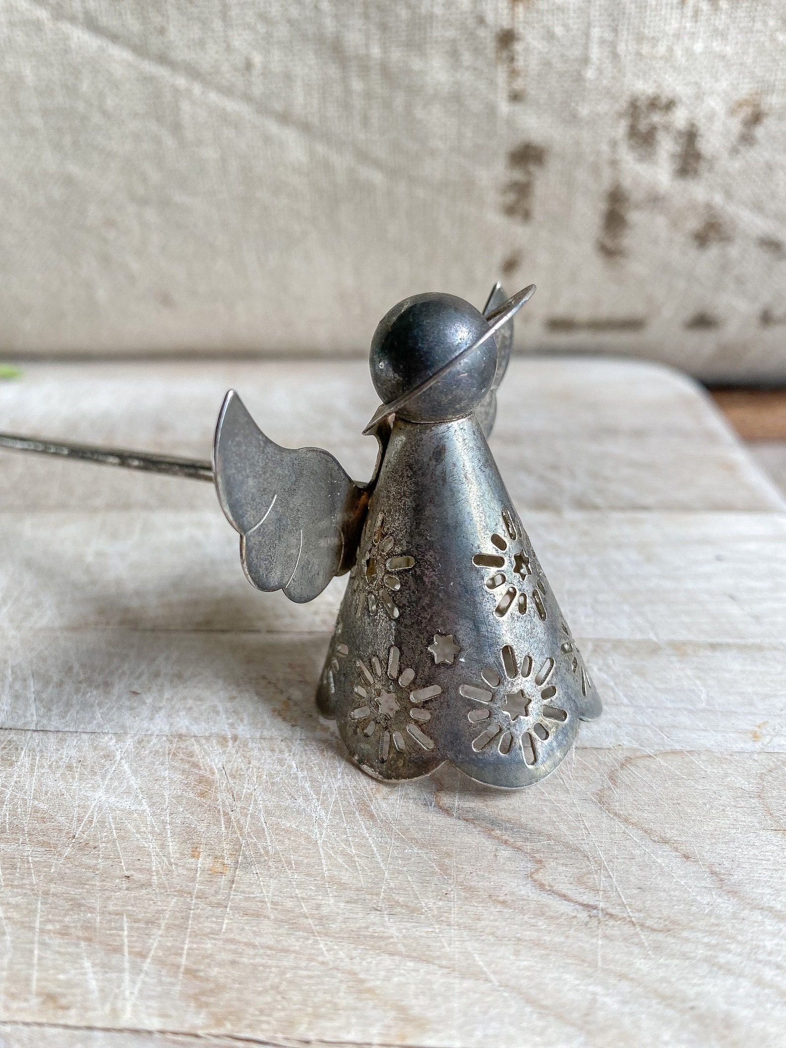 Vintage Metal Angel Candle Snuffer / vintage decor / tabletop Etsy